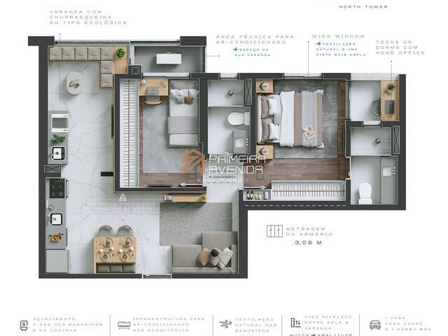 #LC471 - Apartamento para Venda em São José dos Campos - SP - 3