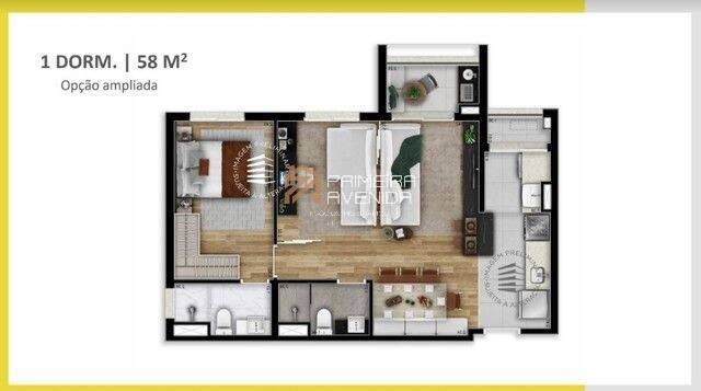 Apartamento à venda com 1 quarto, 59m² - Foto 22