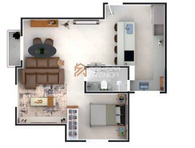 Apartamento à venda com 2 quartos, 52m² - Foto 8