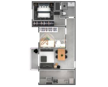 Apartamento à venda com 2 quartos, 52m² - Foto 13