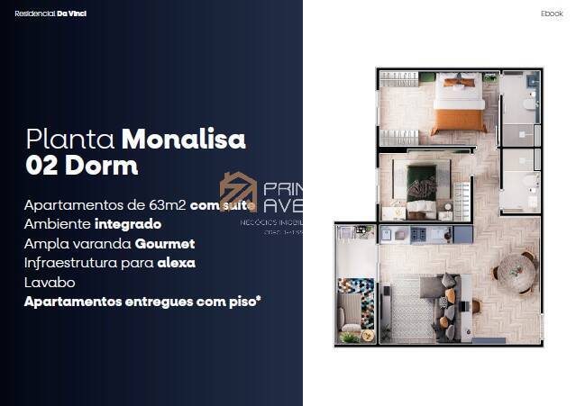 Apartamento à venda com 2 quartos, 63m² - Foto 2